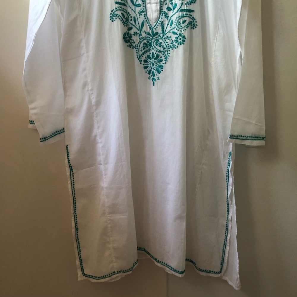 Karma Living embroidered coverup tunic. Handcrafted. Size 12. Brand new! - Picture 4 of 12